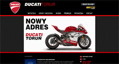 Desktop Screenshot of ducatitorun.pl