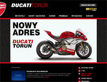 Tablet Screenshot of ducatitorun.pl